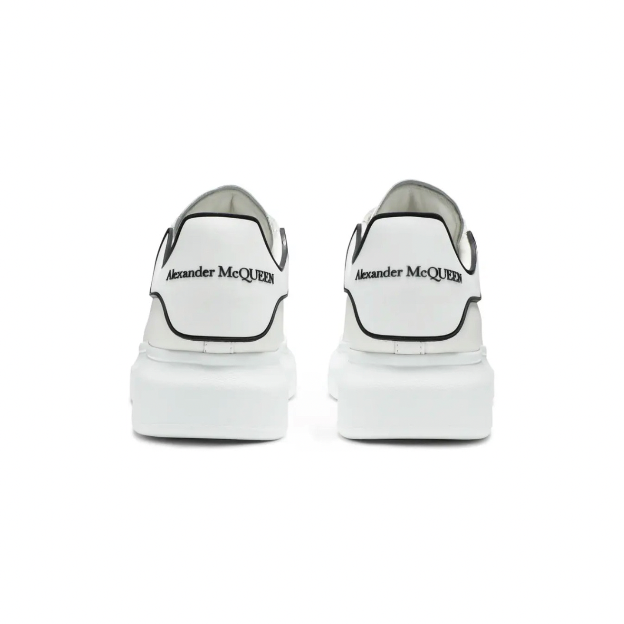Alexander McQueen Oversized Sneaker 'New Tech Calf - White Black