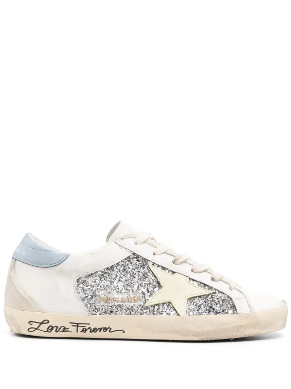 Super-Star glitter low-stop sneakers