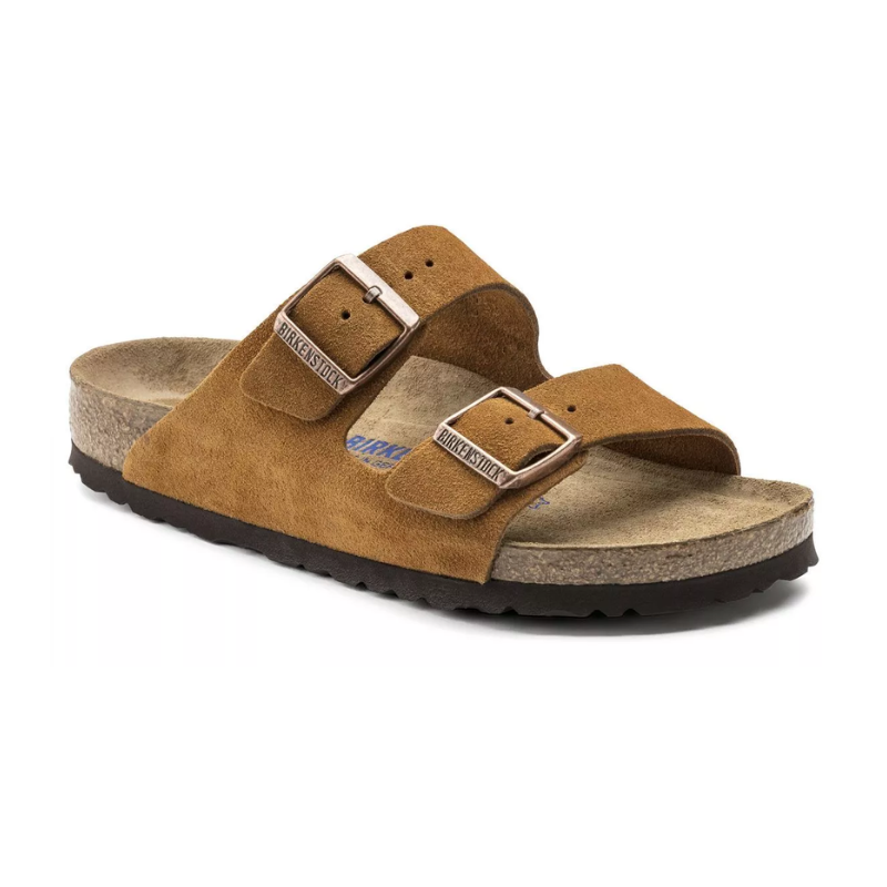 Birkenstock Arizona Soft Footbed – Suede Mink