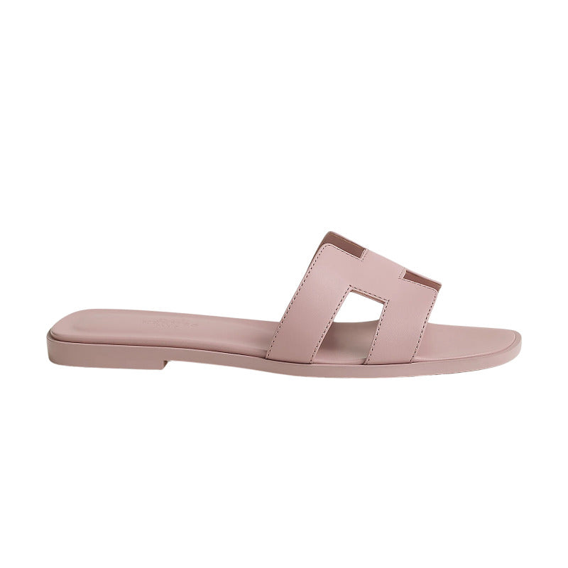 Hermes Oran Sandal Rose/Cancan