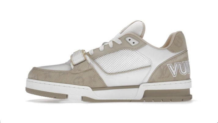 LOUIS VUITTON LV Trainer 'Beige White'